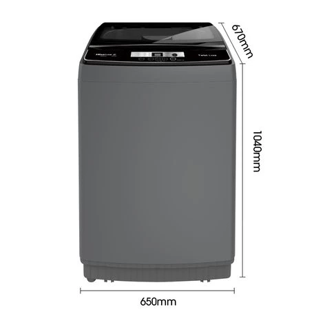 Hisense-16Kg Top Loader Washing Machine-Titanium