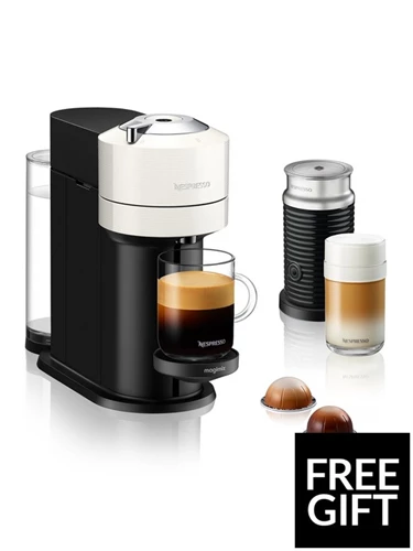 Nespresso
Vertuo Next 11710 Coffee Machine with Milk Frother by Magimix - White
