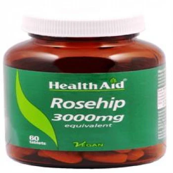 HealthAid Rosehip 3000mg Equivalent 60 tablet