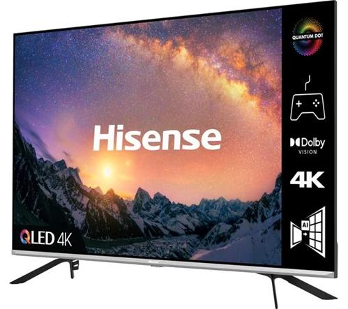 HISENSE 50E76GQTUK 50" Smart 4K Ultra HD HDR QLED TV with Google Assistant and Amazon Alexa