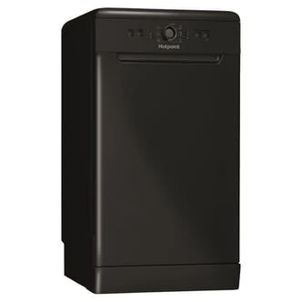 Hotpoint HSFE1B19B 45cm Slimline Dishwasher in Black, 10 Place Settings F