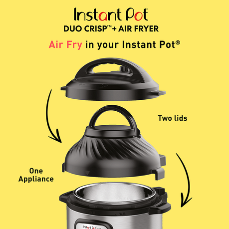 Instant Pot Duo Crisp + Air Fryer (8 Litre)