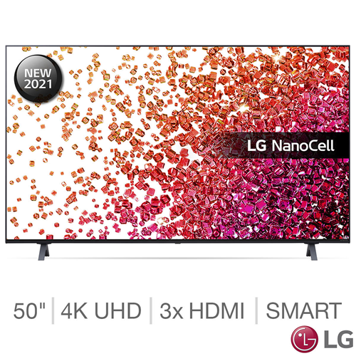 LG 50NANO756PA 50 Inch NanoCell 4K Ultra HD Smart TV