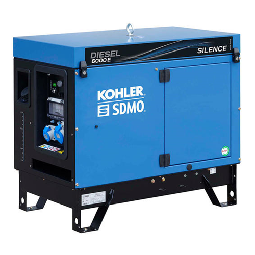 SDMO Generator Diesel 6000 E Silen 5200W