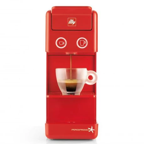 illy Francis Francis Y3.2 Hypo Espresso Capsule with Regular Hypo Capsules - Red