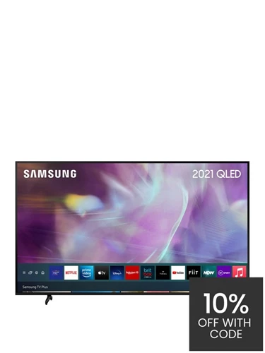 Samsung 2021 50 inch Q60A QLED 4K Quantum HDR Smart TV - Black