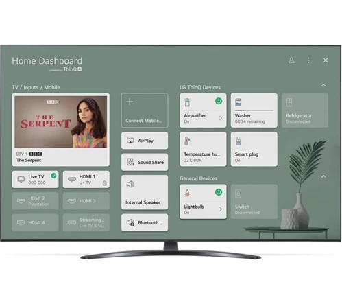 LG 50UP78006LB 50" Smart 4K Ultra HD HDR LED TV with Google Assistant & Amazon Alexa