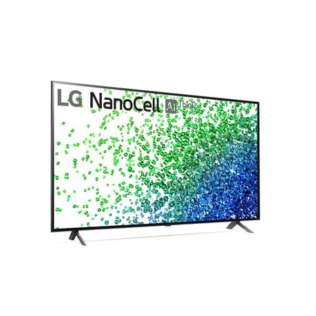 LG 75” Nanocell 80 Series 4K UHD with Local Dimming  Smart AI ThinQ TV (2021)