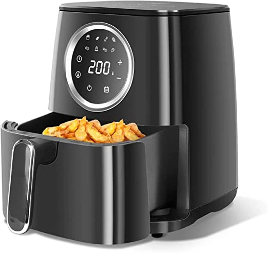 Aigostar 4.2L Air Fryer with Rapid Air Circulation, 1400W Digital Air Fryers Oven for Home Use, 8 Presets