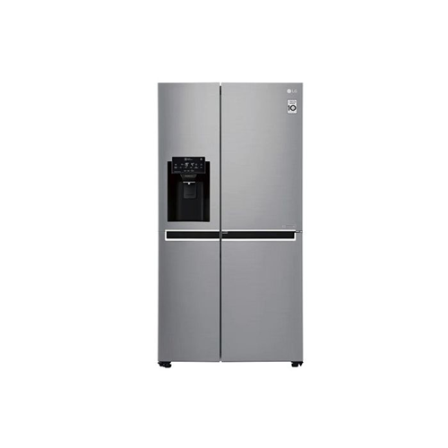 LG GC-J247SLLZ 601L Side by Side Platinum Silver Refrigerator