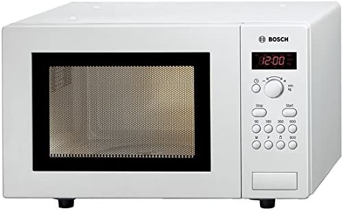 Bosch HMT75M421B Serie 2 Freestanding 800W Microwave Oven, 17 litre, White
