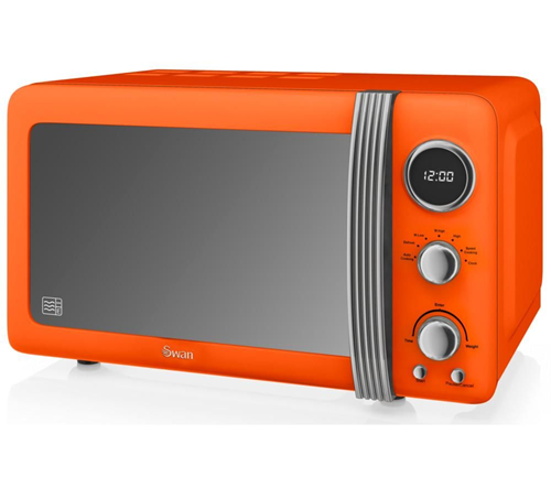SWAN Retro SM22030ON Solo Microwave - Orange