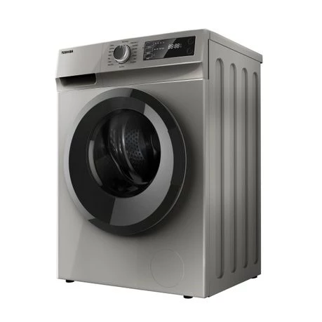 Toshiba 7kg Front Load Washing Machine - 1200rpm - Silver