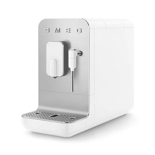 Smeg Bean To Cup Coffee Machine Matt White - BCC02WHMSA
