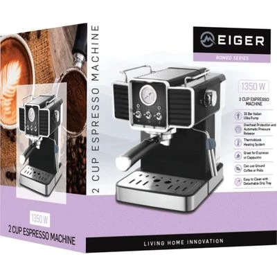 Eiger Romeo 2-Cup Espresso Machine