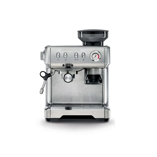Kenwood PEM13.000SS Espresso Coffee Maker with Built-In Coffee Grinder