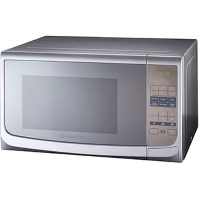 Russell Hobbs 28L Electric Mirror Microwave Oven (Silver)