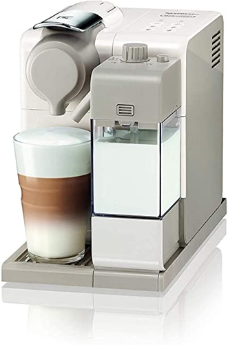 De'Longhi Nespresso Lattissima Touch, Single Serve Capsule Coffee Machine, Automatic frothed milk, Cappuccino and Latte, EN560.W, White