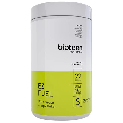 Bioteen EZ Fuel Pre-Exercise Energy Shake - Strawberry