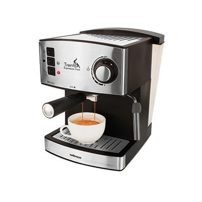 Mellerware Trento - Espresso Stainless Steel Coffee Maker (15Bar)(850W)(Brushed)
