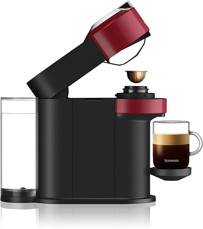 Nespresso Vertuo Next XN910540 Coffee Machine by Krups, Red