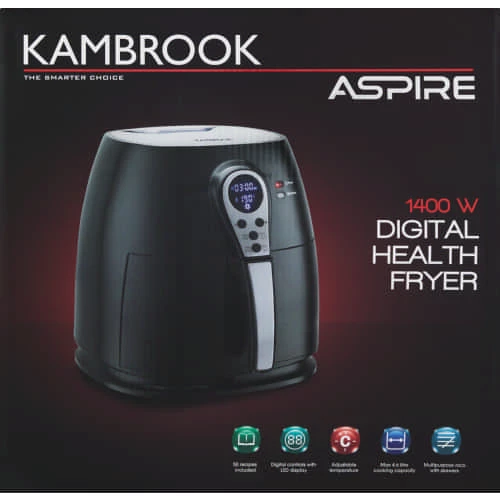 Kambrook Aspire Digital Health Fryer Silver
