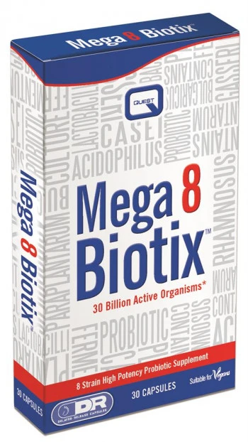 Quest Mega 8 Biotix 30 capsule