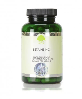 G&G Betaine HCl 120 Capsules