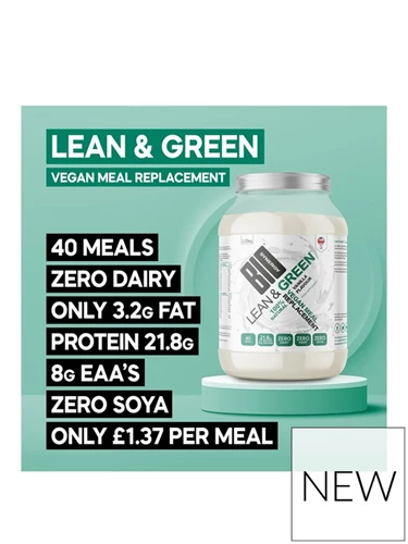 Bio Synergy Lean & Green, complete meal replacement - vanilla 2.25kg