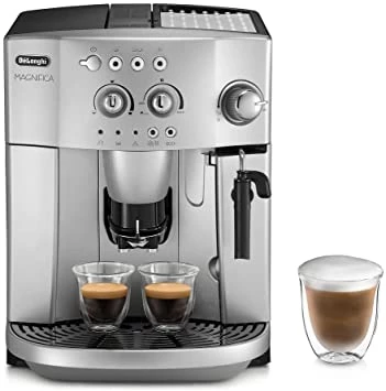 De'Longhi Magnifica, Automatic Bean to Cup Coffee Machine, Espresso, Cappuccino, ESAM 4200.S, Silver