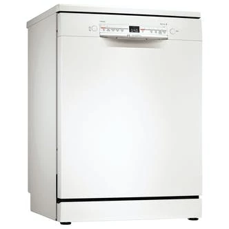 Bosch SGS2HVW66G 60cm Dishwasher in White, 13 Place Setting E Rated