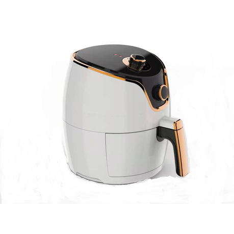Royal Homeware Air Fryer 3.5L with Rose Gold Trim - White