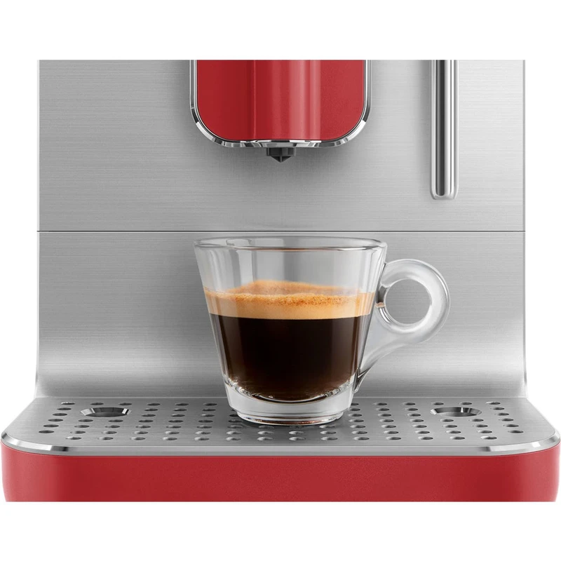 Smeg 50's Retro BCC02RDMUK Bean to Cup Coffee Machine - Red