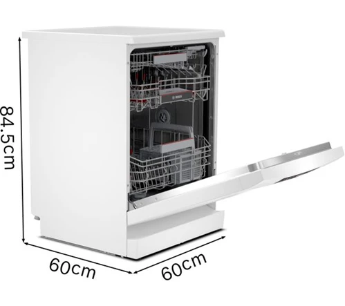 BOSCH Serie 6 SMS6ZDW48G Full-size WiFi-enabled Dishwasher - White