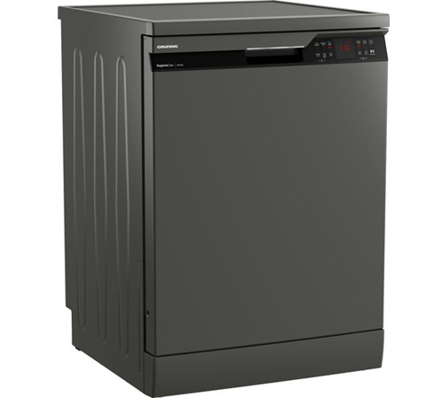 GRUNDIG GNFP3440G Full-size Dishwasher - Graphite