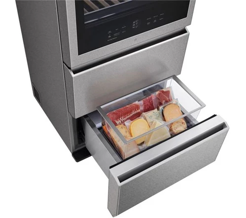 LG SIGNATURE LSR200W Wine Cooler - Stainless Steel