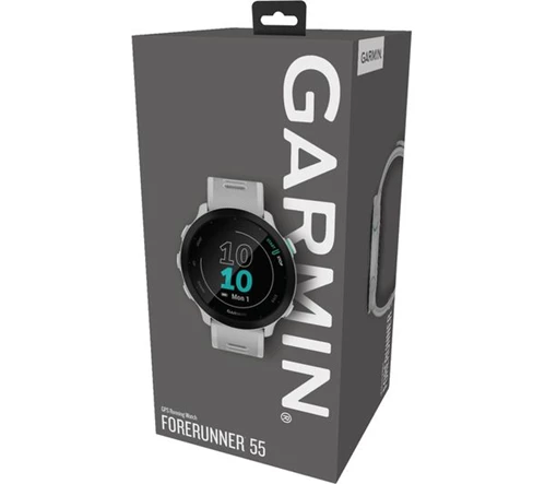 GARMIN Forerunner 55 Running Watch - Whitestone, Universal
