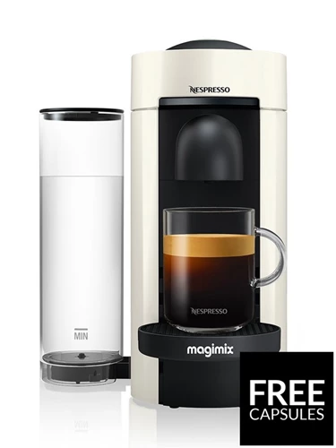 Nespresso
Vertuo Plus 11398 Coffee  Machine by Magimix - White