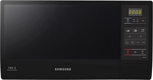 Samsung ME732K-B/XEU 20 Litre Solo Microwave Oven, Ceramic Enamel, Anti-Bacterial Coating, Inner Cavity Function, Black