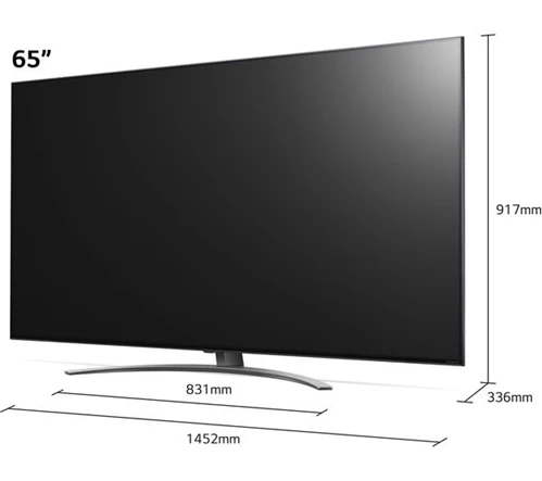 LG 65NANO816PA 65" Smart 4K Ultra HD HDR LED TV with Google Assistant & Amazon Alexa
