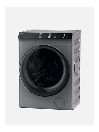 Toshiba 8kg / 8kg Washer Dryer Inverter Silver Twd-bh90w4za-s