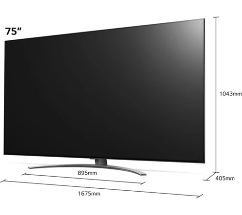 LG 75NANO816PA 75" Smart 4K Ultra HD HDR LED TV with Google Assistant & Amazon Alexa