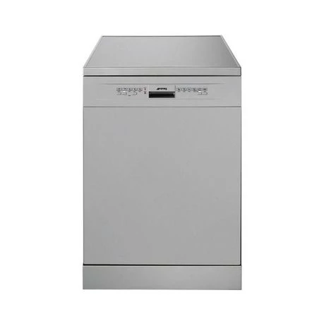 Smeg 60cm Silver Freestanding Dishwasher - DW6QSSA