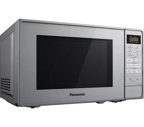 PANASONIC NN-E28JMMBPQ Compact Solo Microwave - Silver