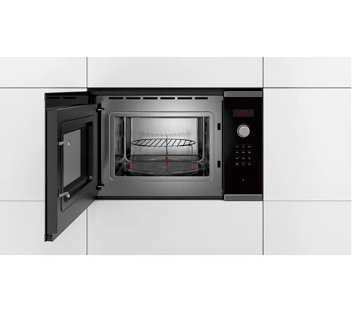 BOSCH Serie 4 BEL553MS0B Built-in Microwave with Grill - Stainless Steel