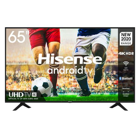 Hisense-65" UHD Android Smart TV with HDR Dolby Vision & Bluetooth