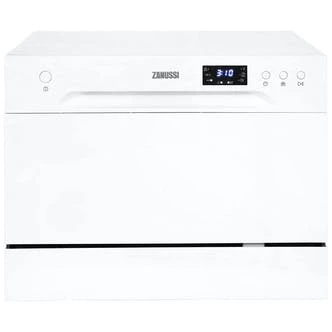 Zanussi ZDM17301WA Table Top Dishwasher in White, 6 Place Settings F Rated
