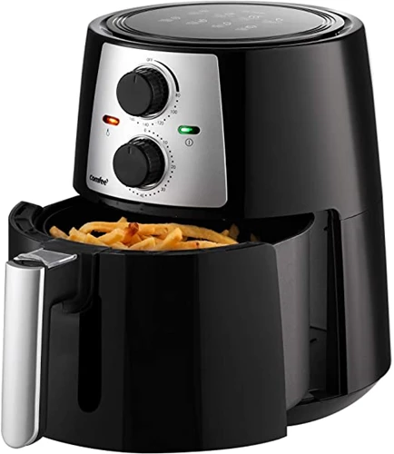 COMFEE' Air Fryer with 3.5 Litre Frying Basket, Healthy Oil Free Cooking, Baking and Grilling with Rapid Air Circulation