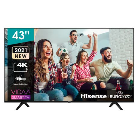 Hisense 43" UHD Smart TV with HDR & Bluetooth