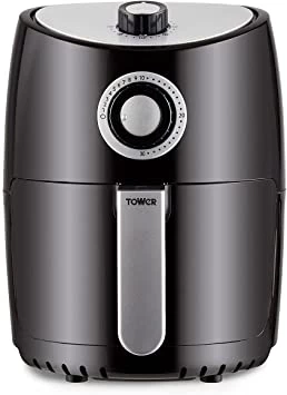 Tower T17023 Air Fryer Oven with Rapid Air Circulation and 30 Min Timer, 2.2 Litre, Black